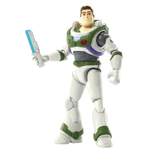 Mattel Disney and Pixar Lightyear Buzz Lightyear Action Figure & Accessory, Space Ranger Alpha Set with Laser Blade, 5-inch