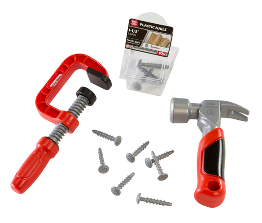 Creative Construction Hammer & Nail Set