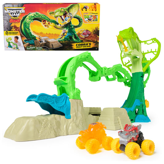 Monster Jam Mini Cobra Booster Playset