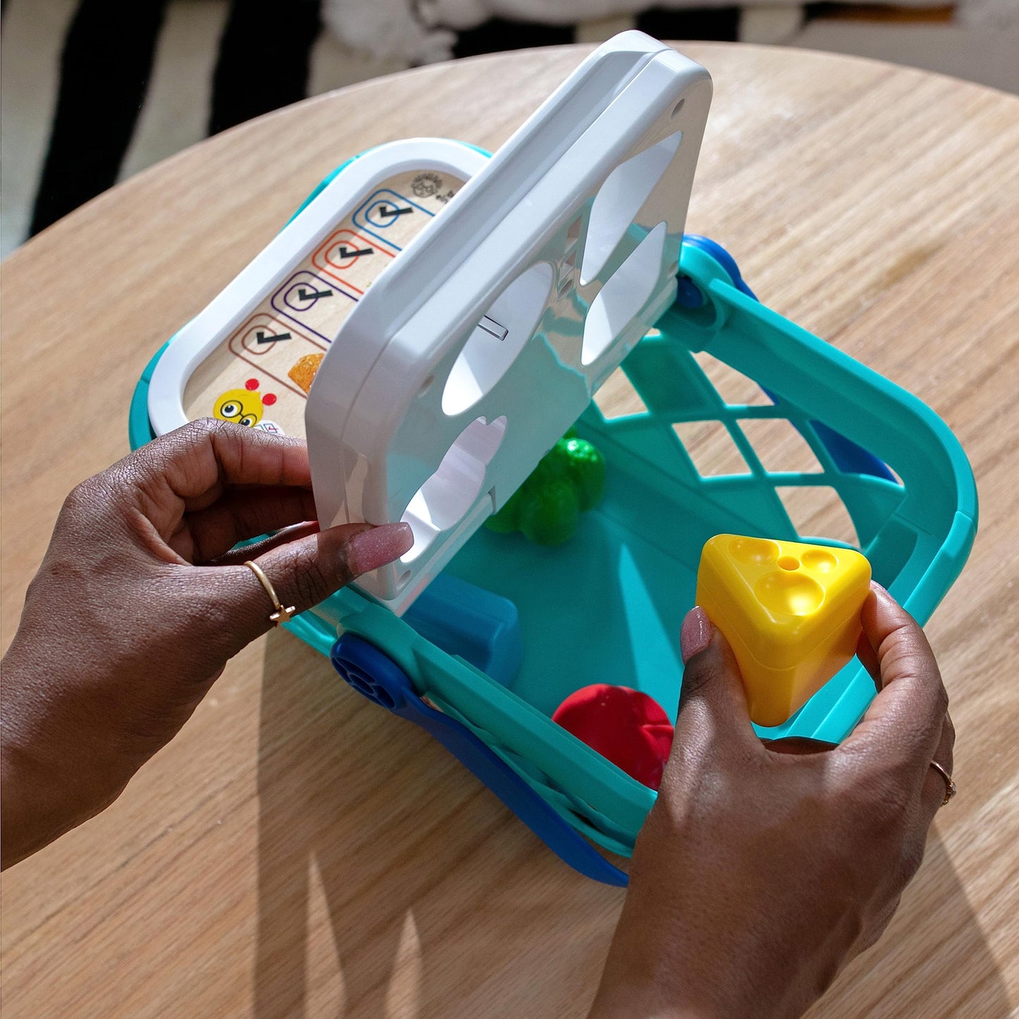 Baby Einstein + Hape Magic Touch Toy Shopping Basket