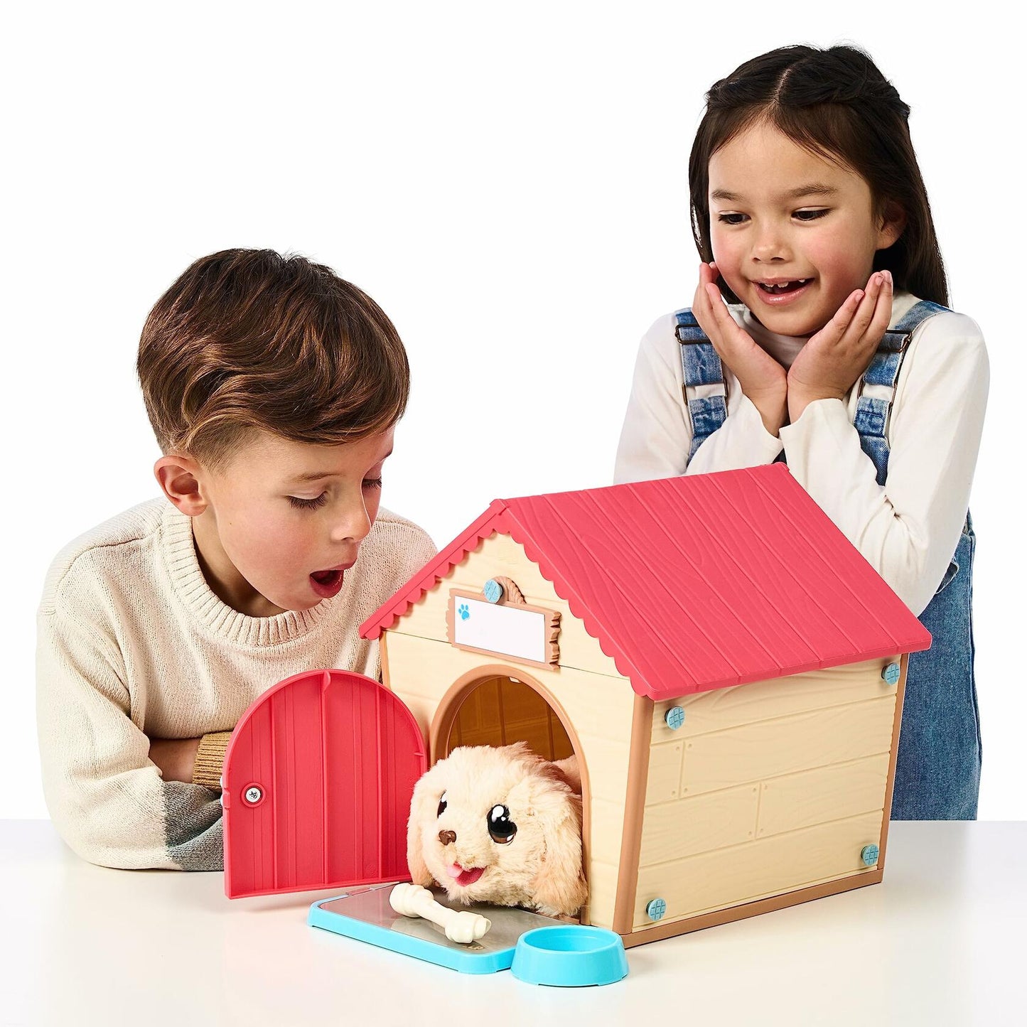 Little Live Pets My Puppy's Home Interactive Puppy and Kennel, 25+ Sounds and Reactions, Ages 5+