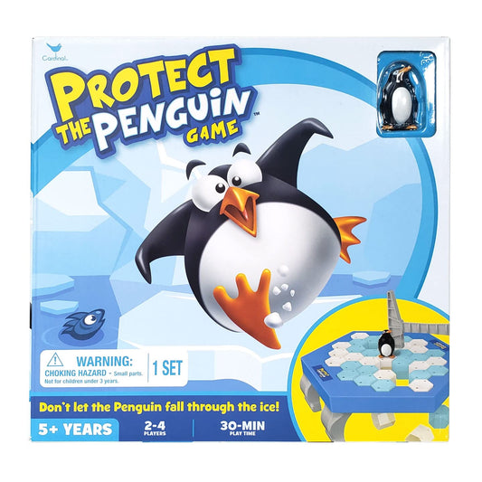 Cardinal Protect The Penguin Game - Board Game for Ages 5 and up, Perfect Family Game Night - Don't Let The Penguin Fall Through The Ice