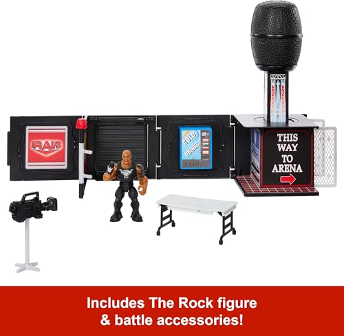WWE Knuckle Crunchers Final Boss Microphone Playset
