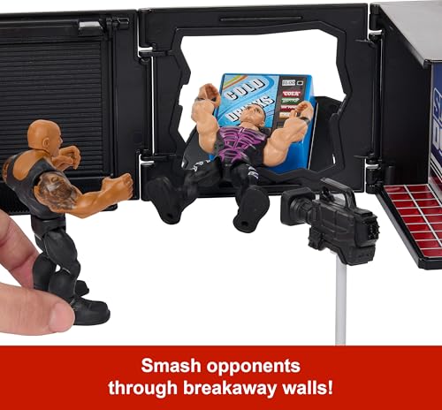 WWE Knuckle Crunchers Final Boss Microphone Playset