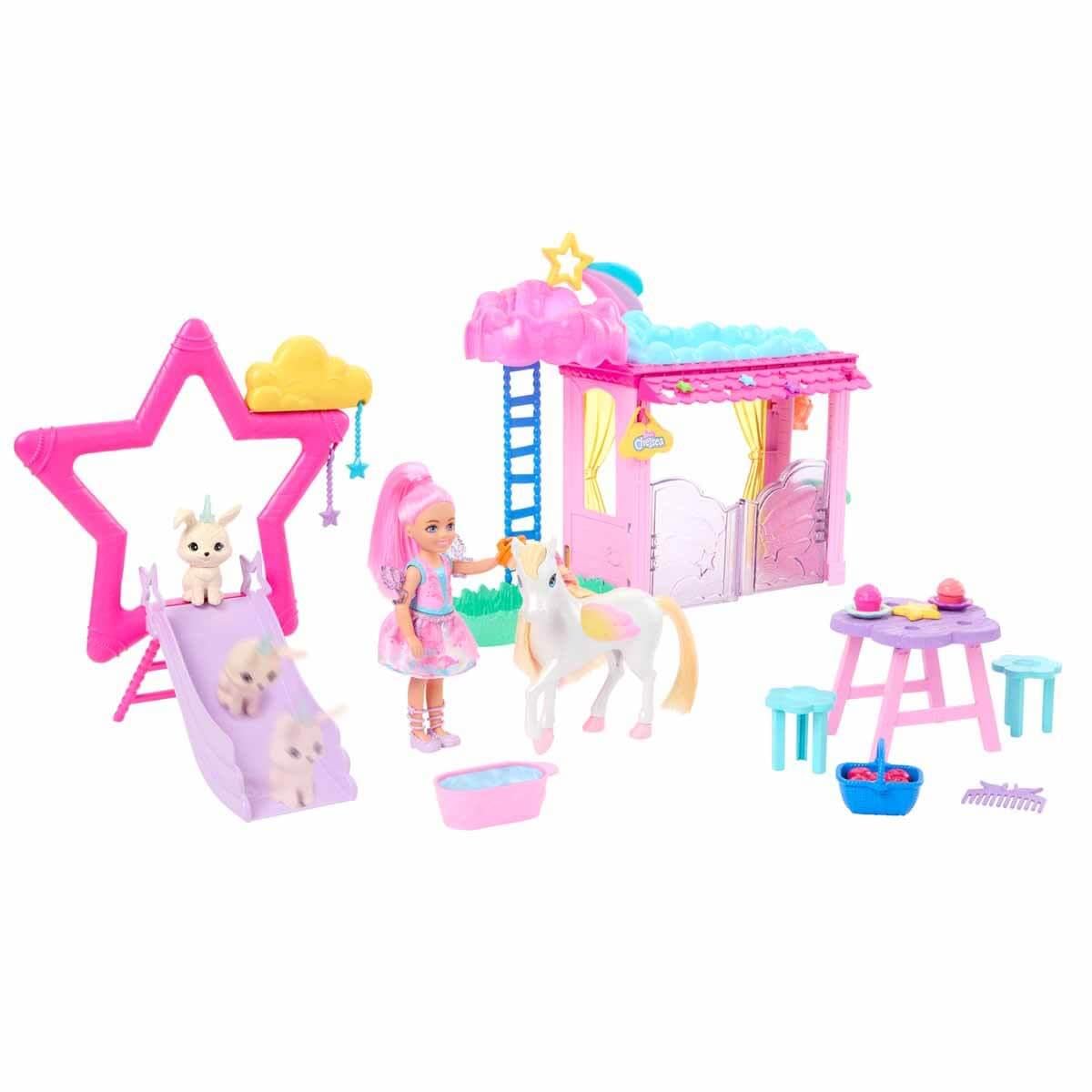 Barbie A Touch of Magic Chelsea Doll & Pegasus Playset