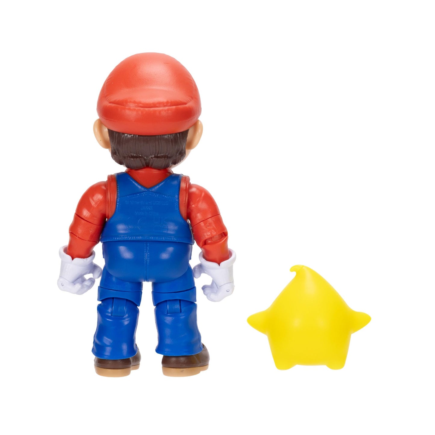 The Super Mario Galaxy Movie 5” Action Figures Series 1 – Mario Figure with Yellow Glow-in-The Dark Luma Star Accessory - Premium Details 22 Points of Articulation