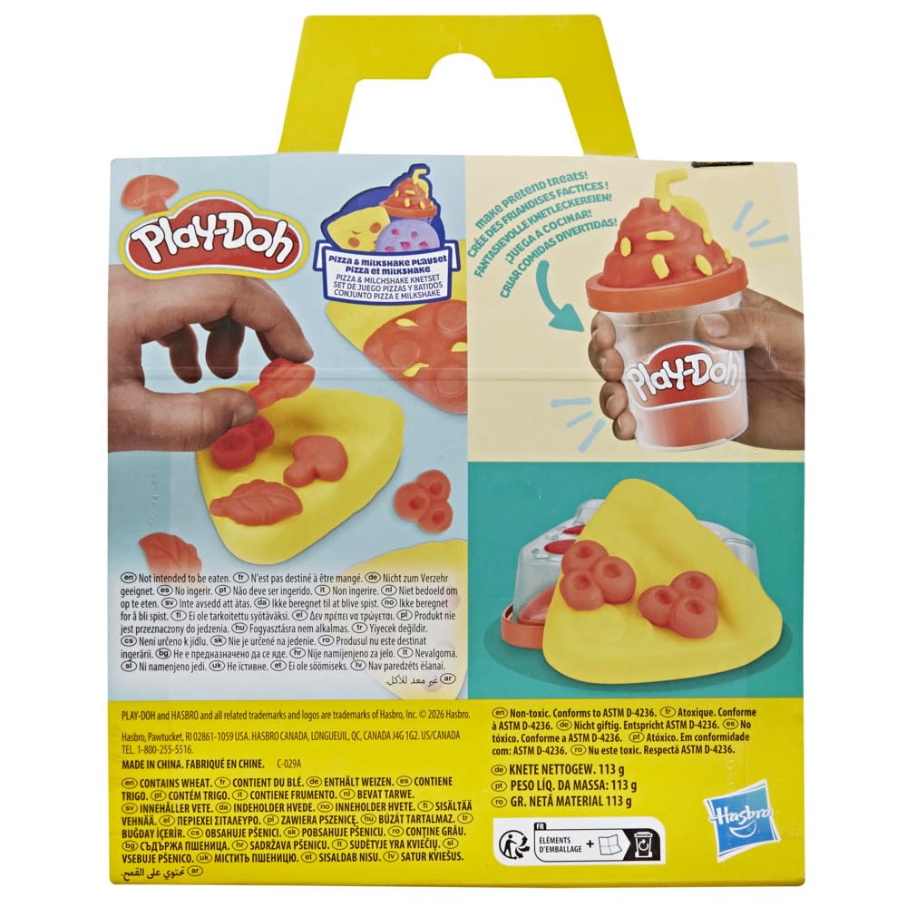 Play-Doh Pizza and Milkshake Playset
