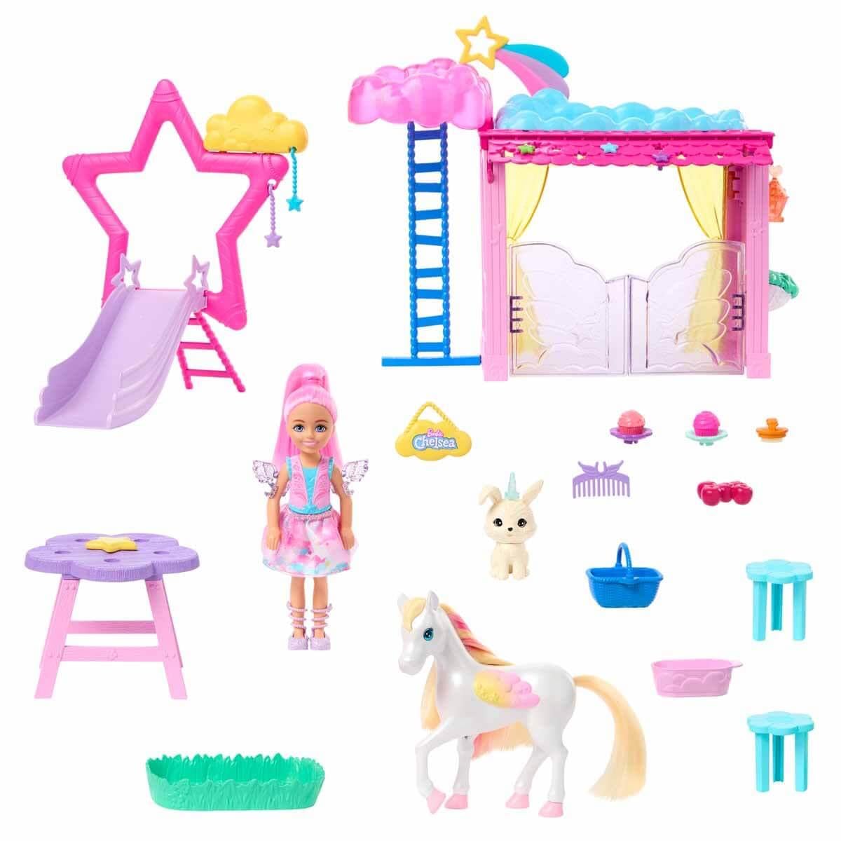 Barbie A Touch of Magic Chelsea Doll & Pegasus Playset