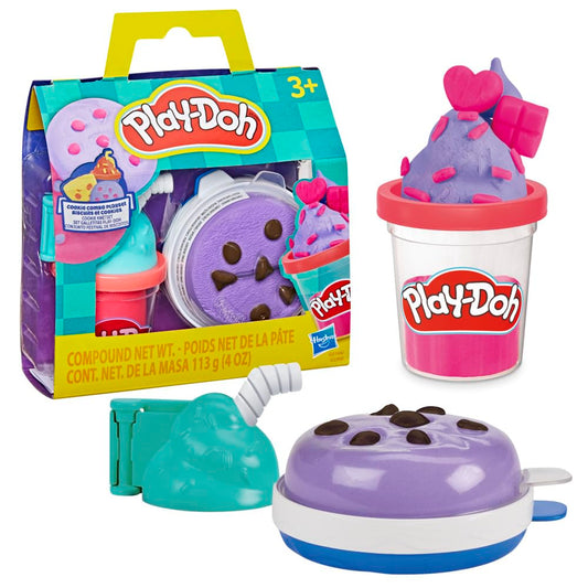 Play-Doh Treats to Go Cookie Combo Playset Playset Toy Arts & Crafts for Kids Ages 3+