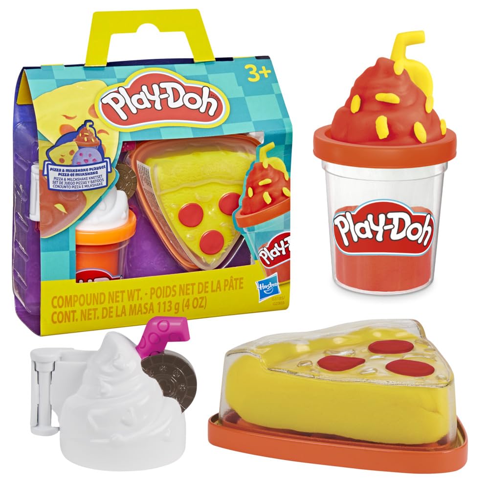 Play-Doh Pizza and Milkshake Playset