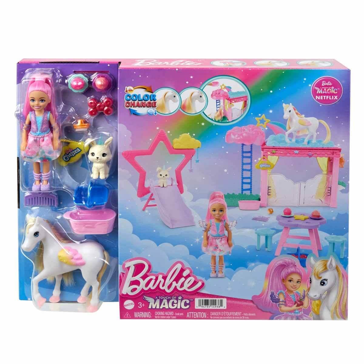 Barbie A Touch of Magic Chelsea Doll & Pegasus Playset