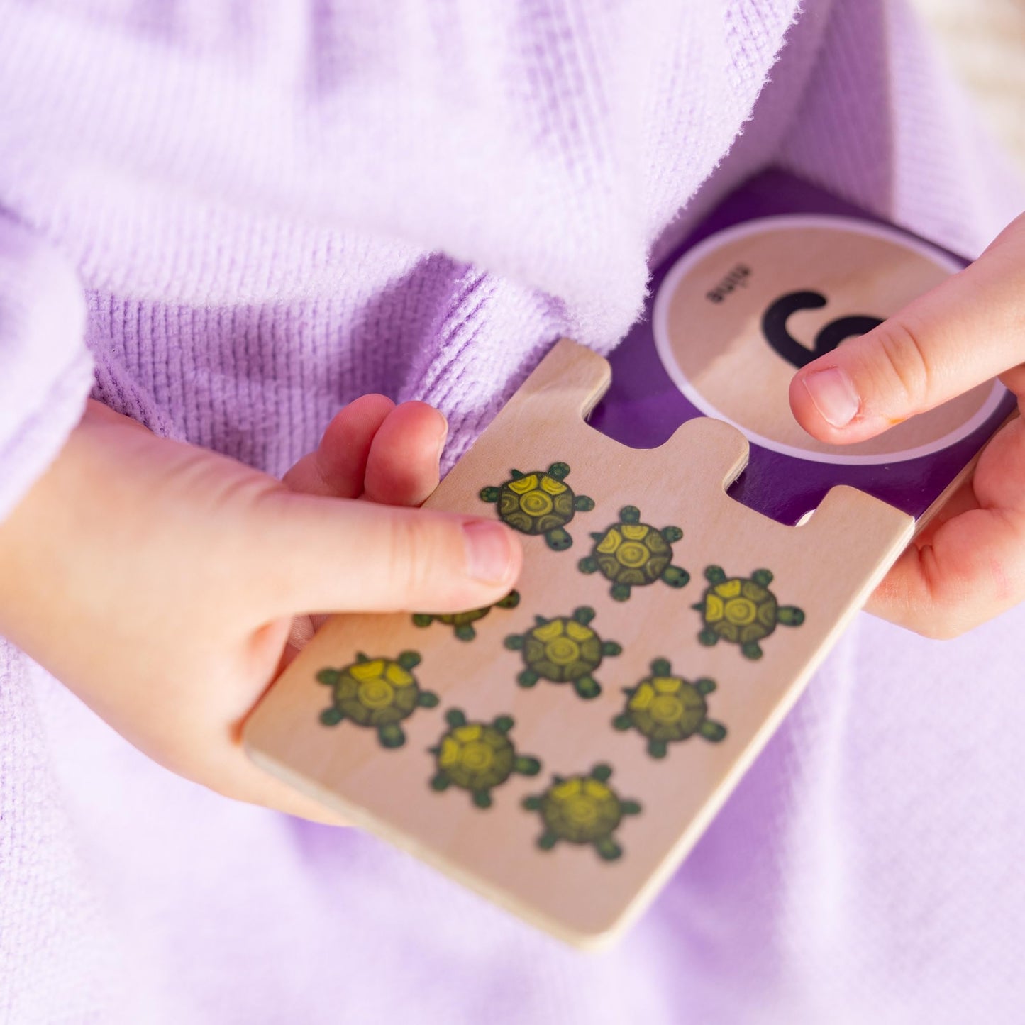 Melissa & Doug Self-Correcting Wooden Number Puzzles