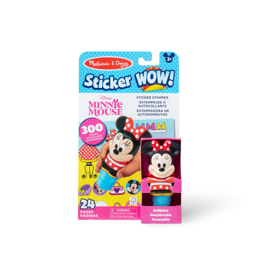 Minnie Mouse Sticker Wow! 24-Page Activity Pad and Sticker Stamper