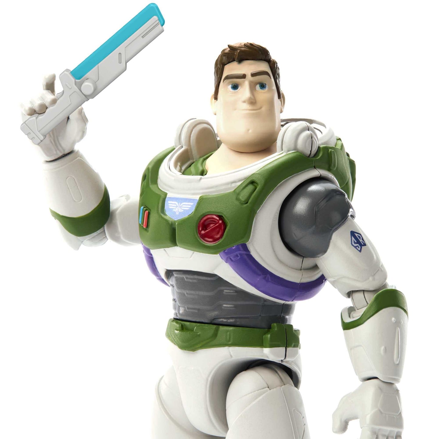 Mattel Disney and Pixar Lightyear Buzz Lightyear Action Figure & Accessory, Space Ranger Alpha Set with Laser Blade, 5-inch