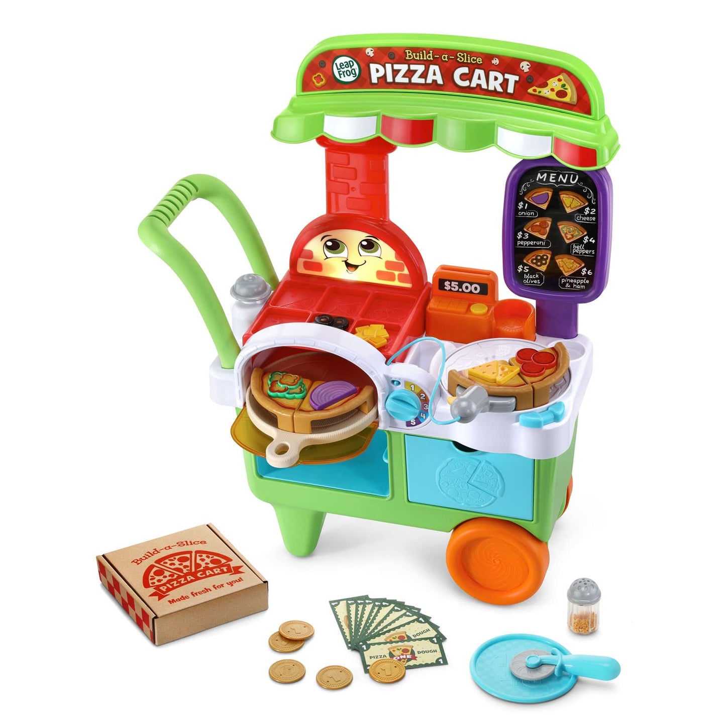 LeapFrog Build-a-Slice Pizza Cart (Frustration Free Packaging)