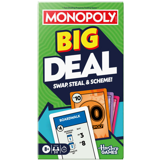 Monopoly Big Deal Oversized Card Game