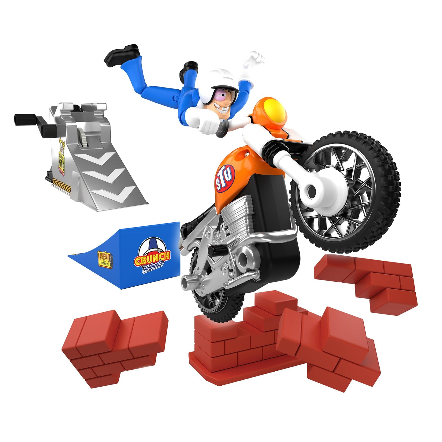Stuntman STU Nitro Boost Stunt Bike by Playmates Toys