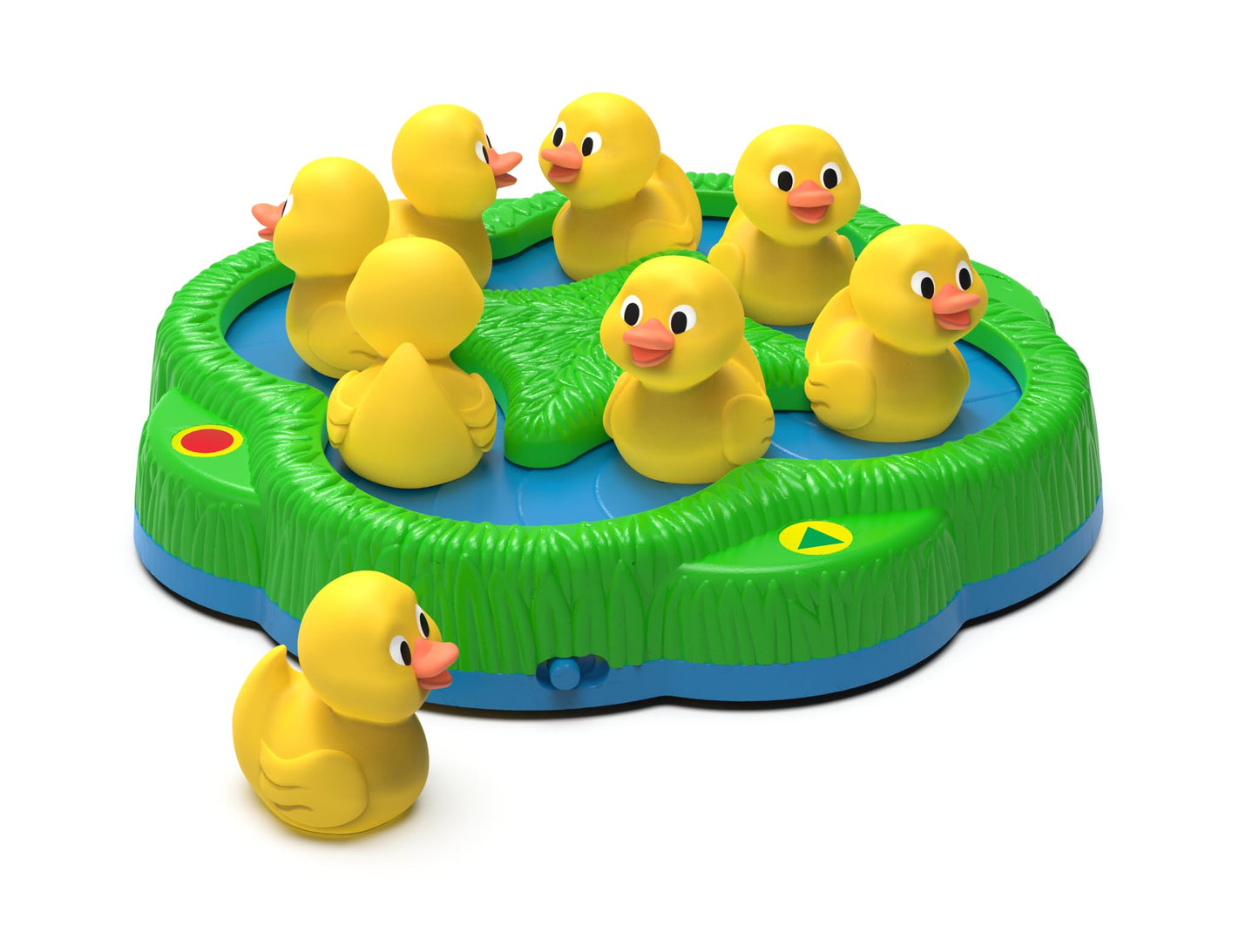Goliath Lucky Ducks Game | Includes 8 Rubber Ducks | Develops Memory Matching Skills for Preschoolers | 2-4 Players, Ages 3+
