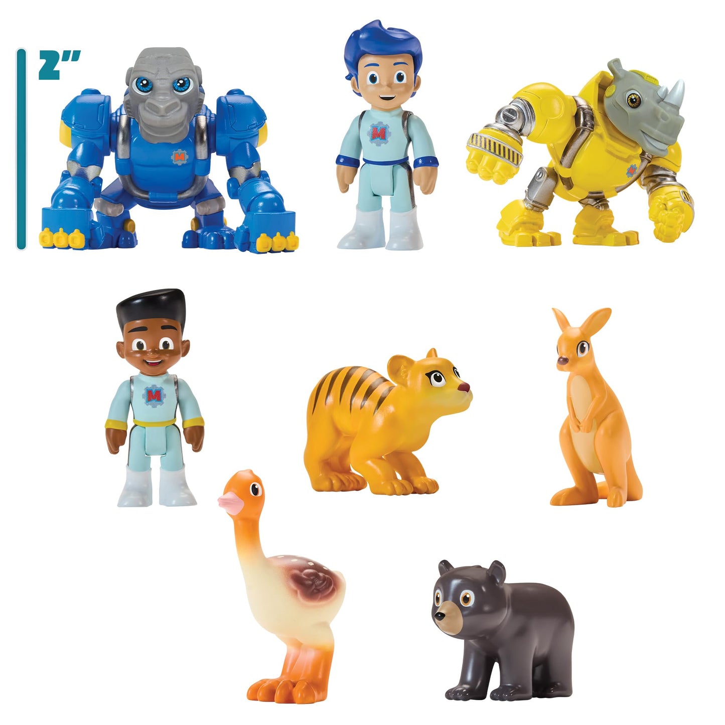 Team Mekbots: Animal Rescue Mini Figure Adventure Set