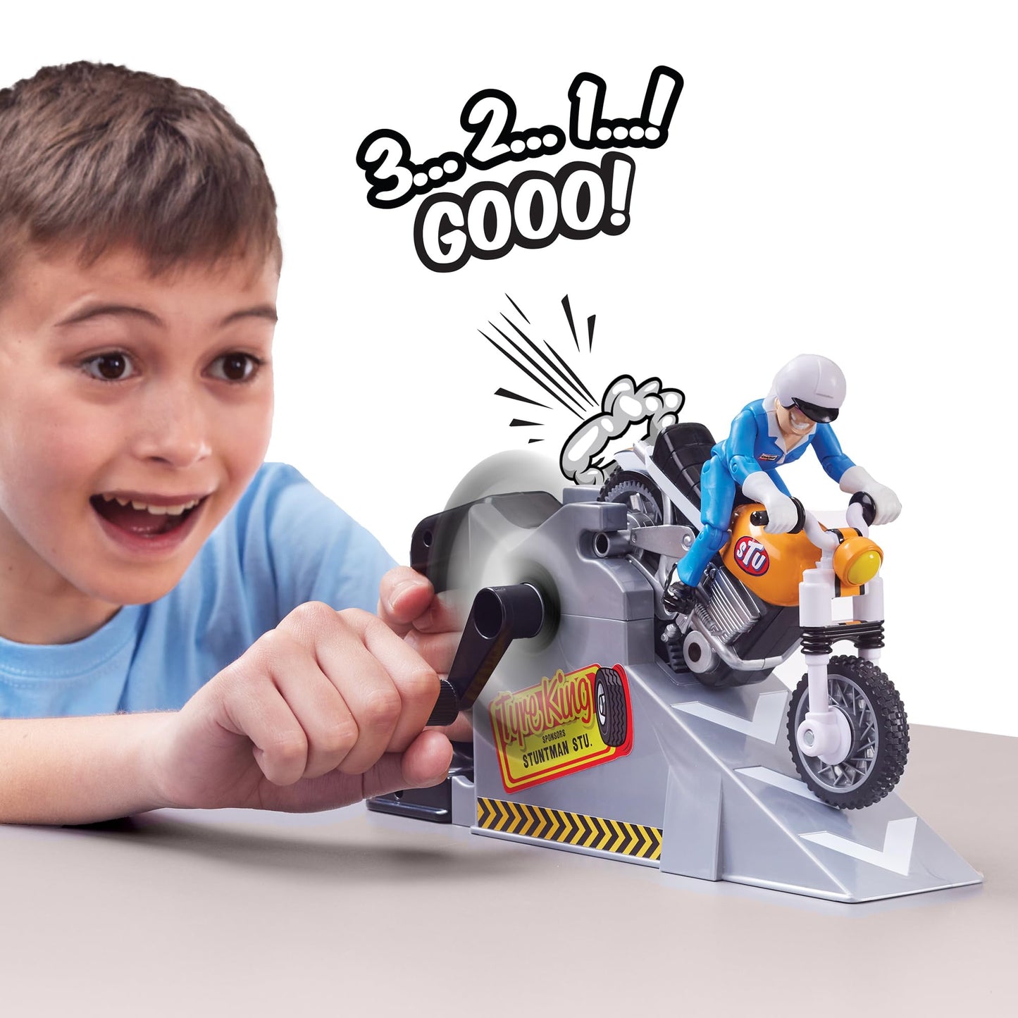 Stuntman STU Nitro Boost Stunt Bike by Playmates Toys