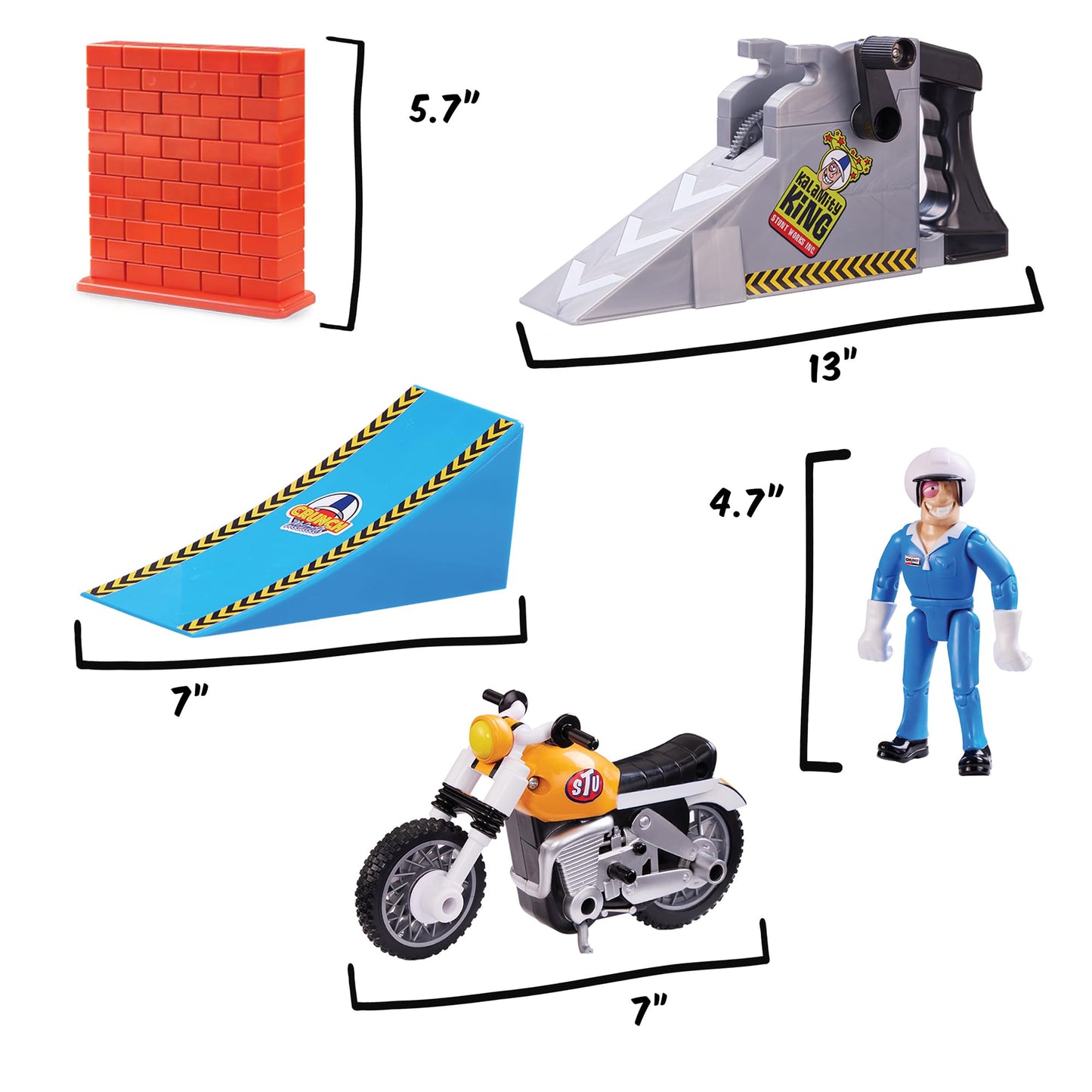 Stuntman STU Nitro Boost Stunt Bike by Playmates Toys