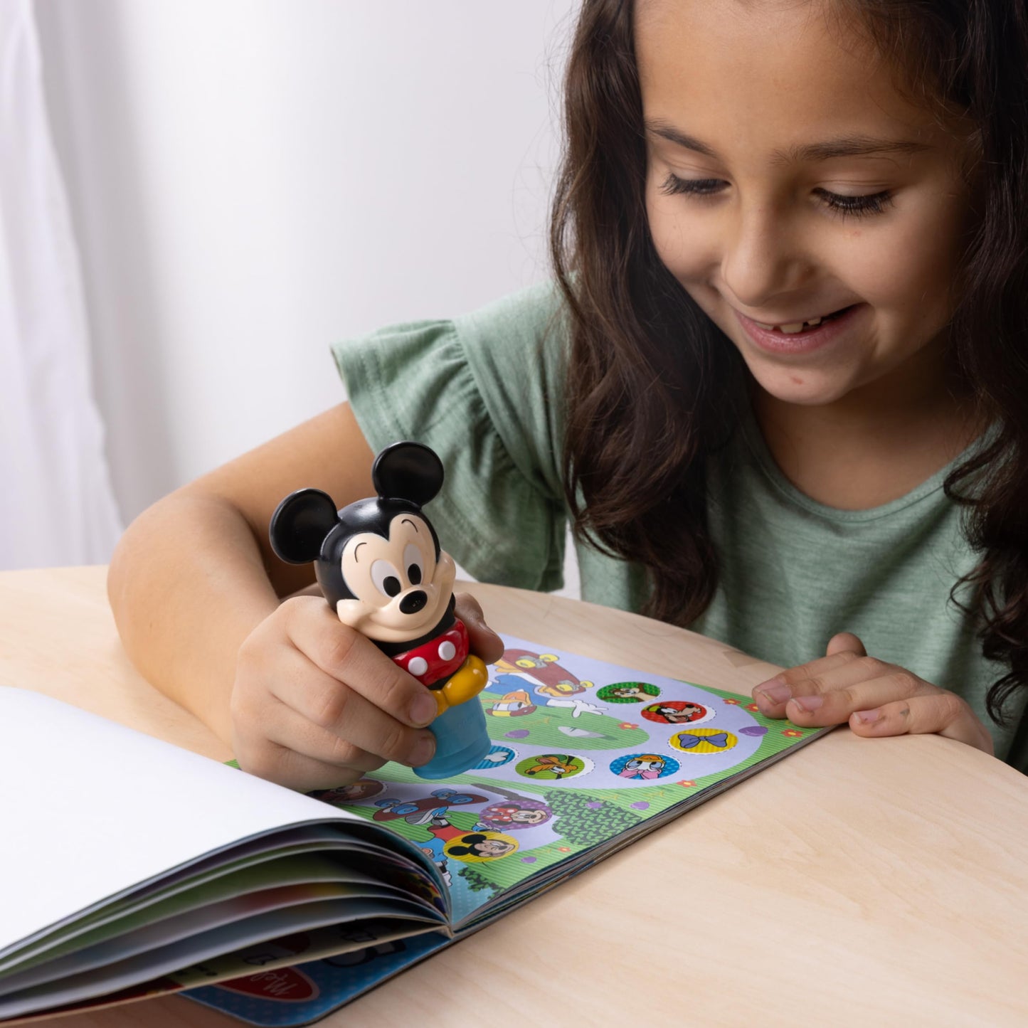 Mickey Mouse Sticker Wow! 24-Page Activity Pad and Sticker Stamper