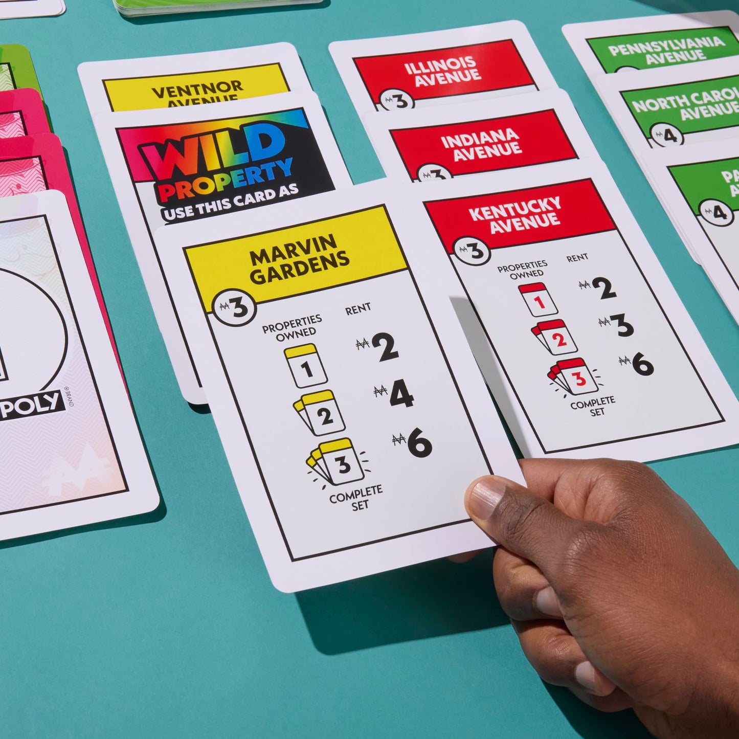 Monopoly Big Deal Oversized Card Game
