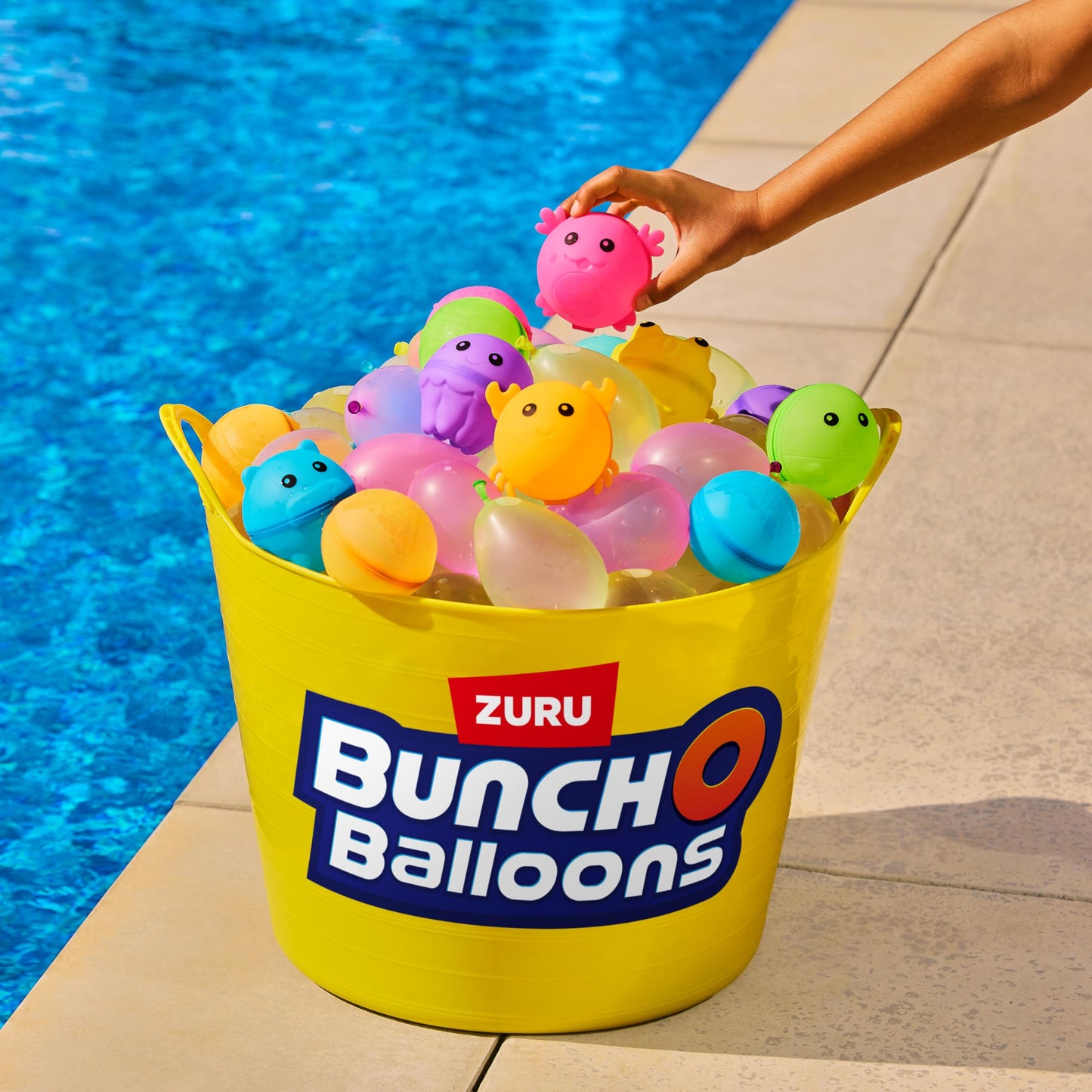 Bunch O Balloons Tropical Party 250+ Fast Fill Self Seal Water Balloons, Box of 8 Packs