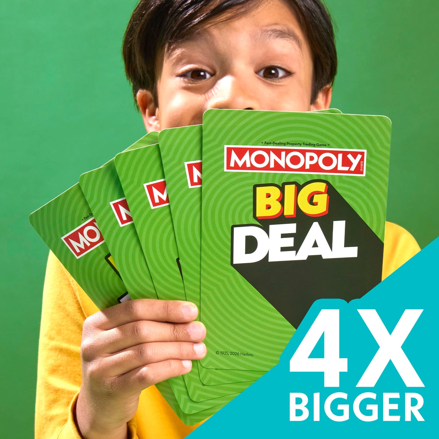 Monopoly Big Deal Oversized Card Game