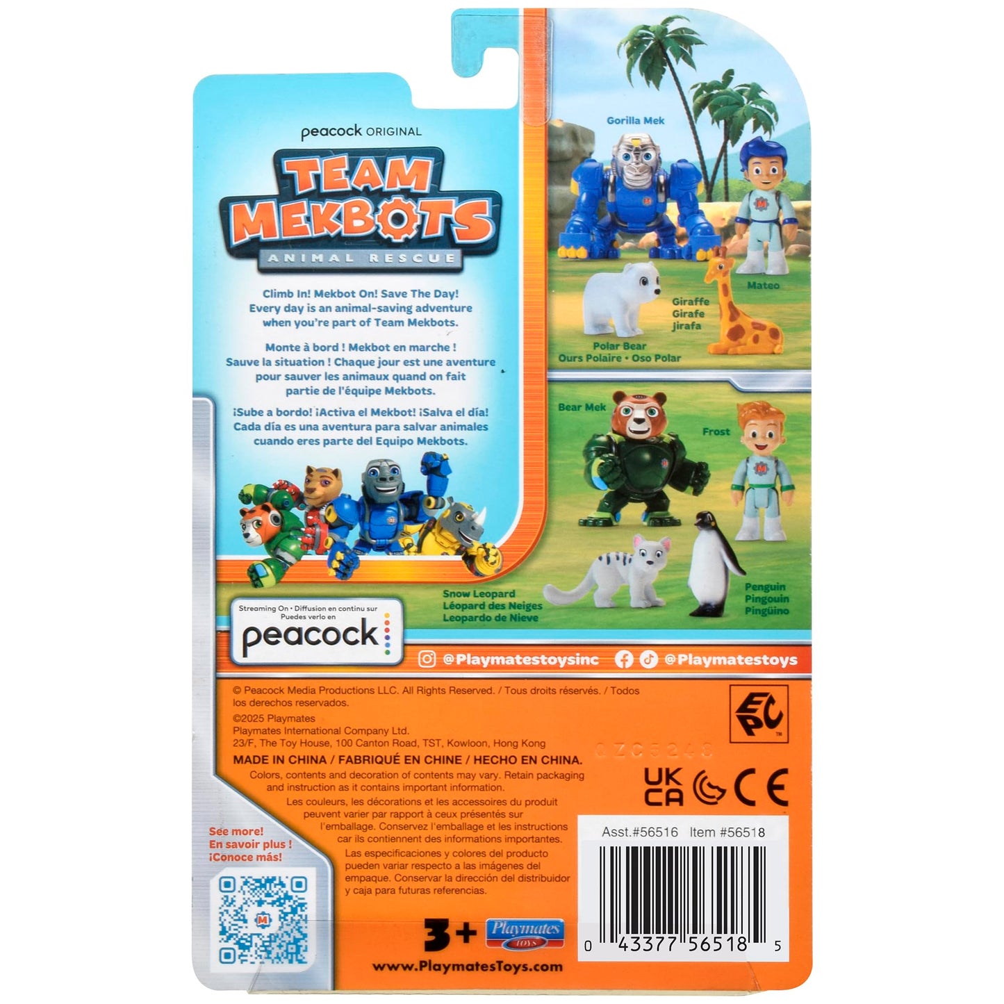 Team Mekbots: Animal Rescue Frost Mini