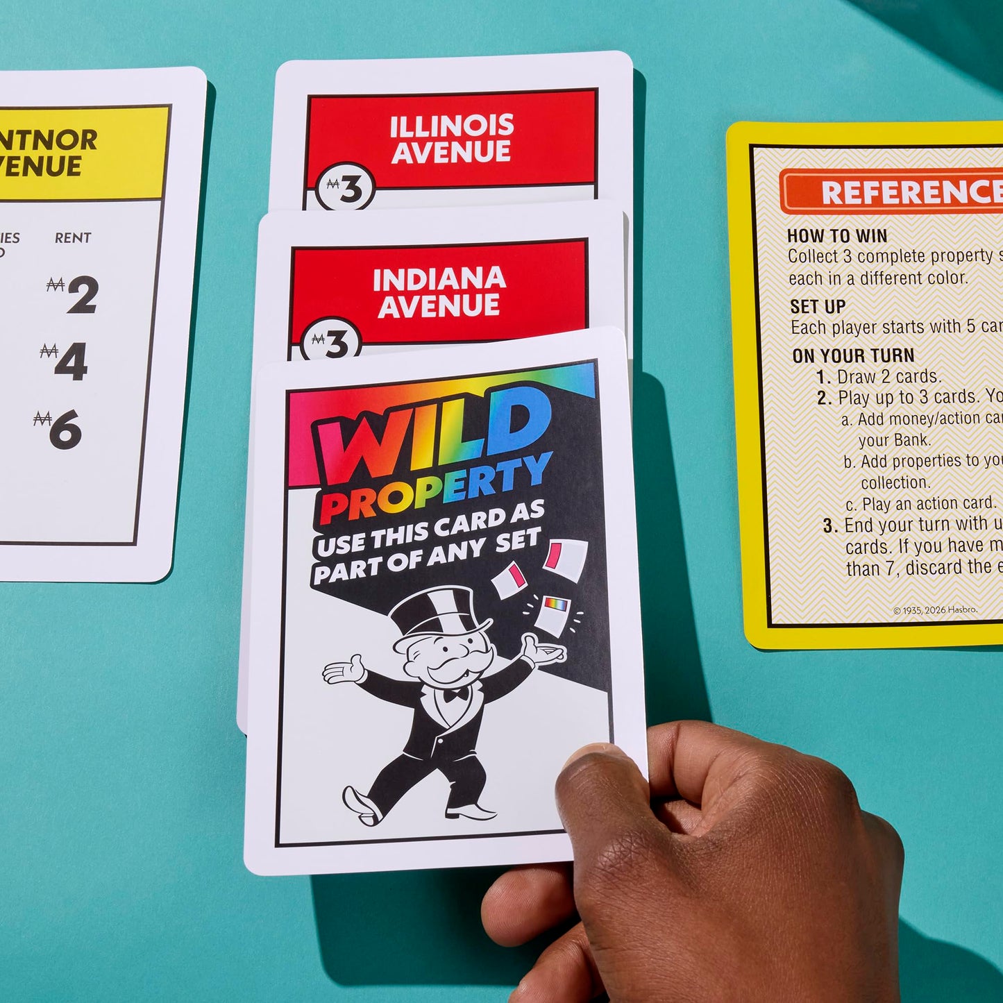 Monopoly Big Deal Oversized Card Game