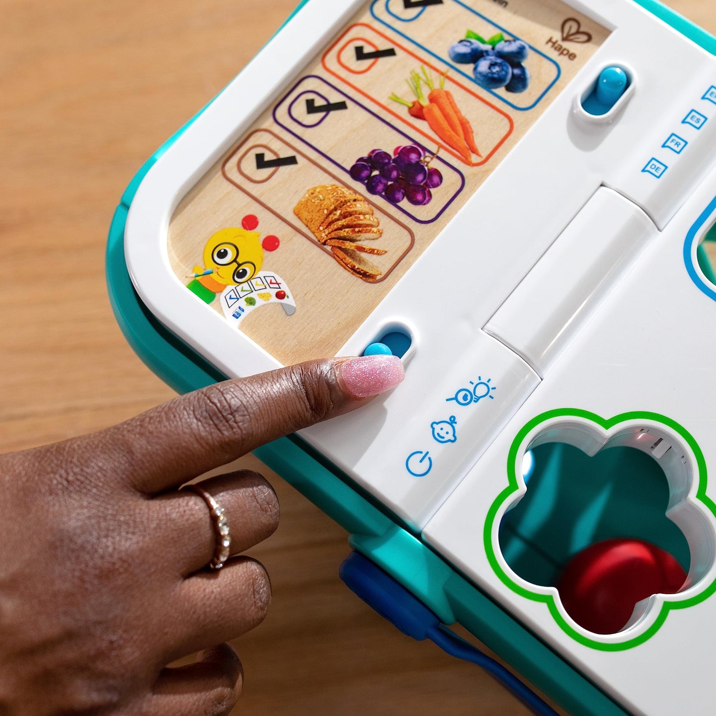 Baby Einstein + Hape Magic Touch Toy Shopping Basket
