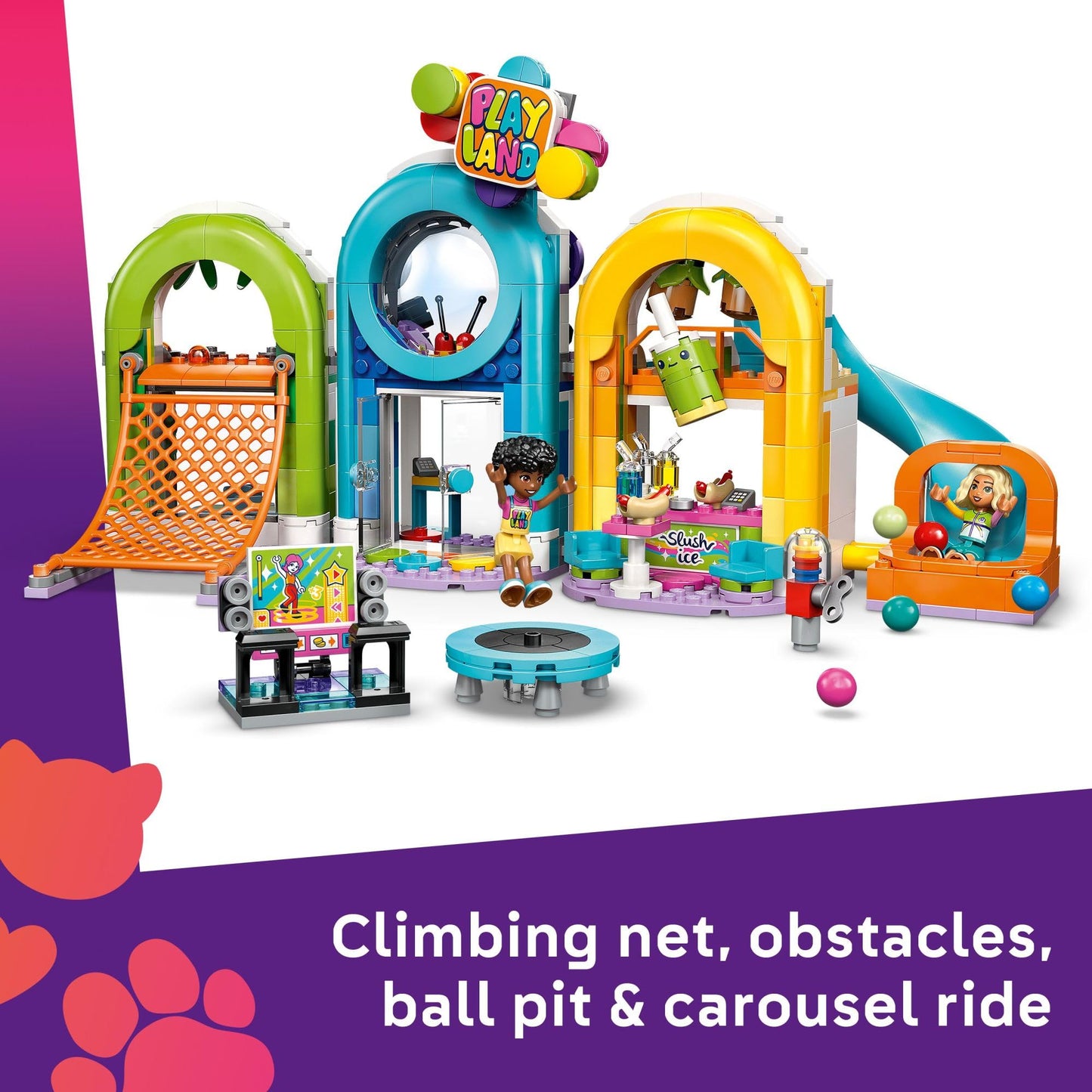 LEGO Friends Fun Indoor Playground Building
