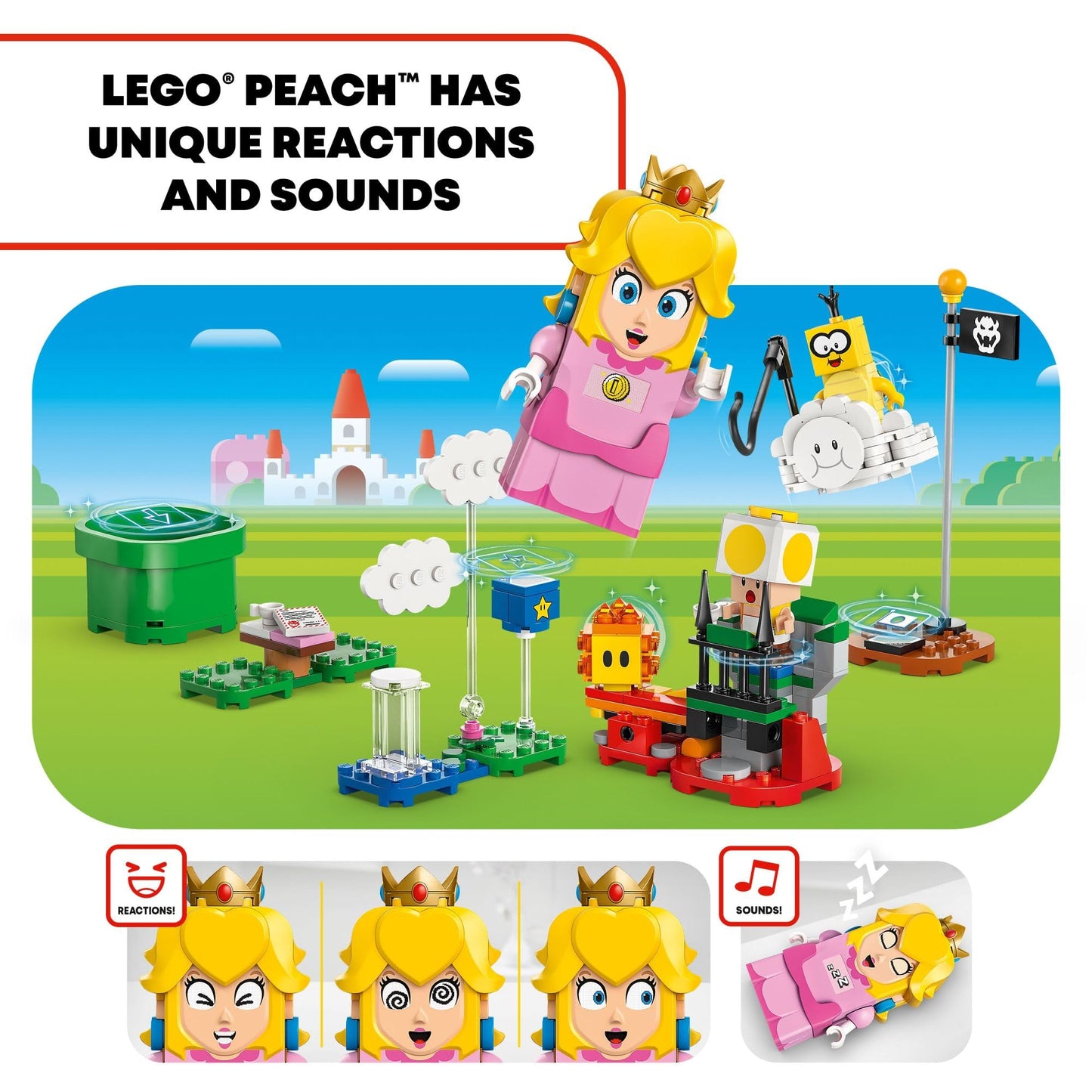 LEGO Super Mario Adventures with Interactive Peach Princess