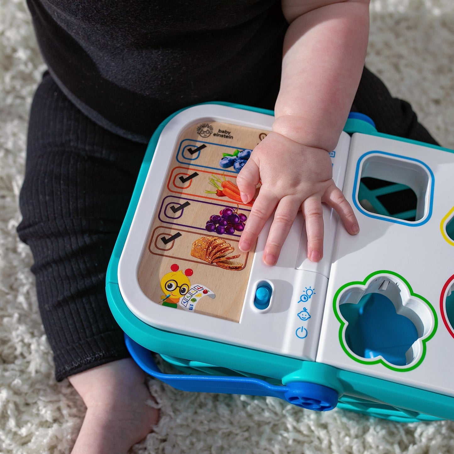 Baby Einstein + Hape Magic Touch Toy Shopping Basket