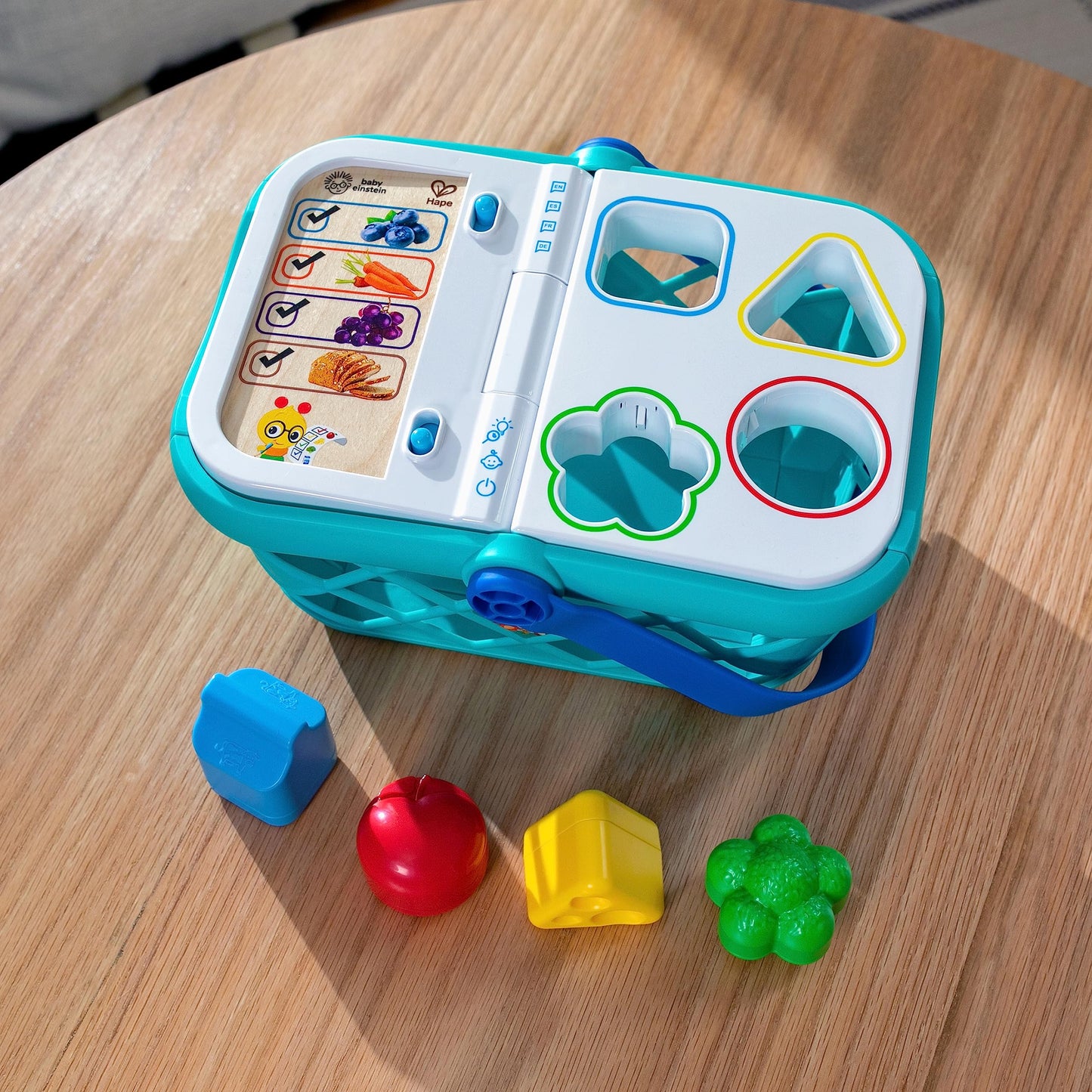 Baby Einstein + Hape Magic Touch Toy Shopping Basket