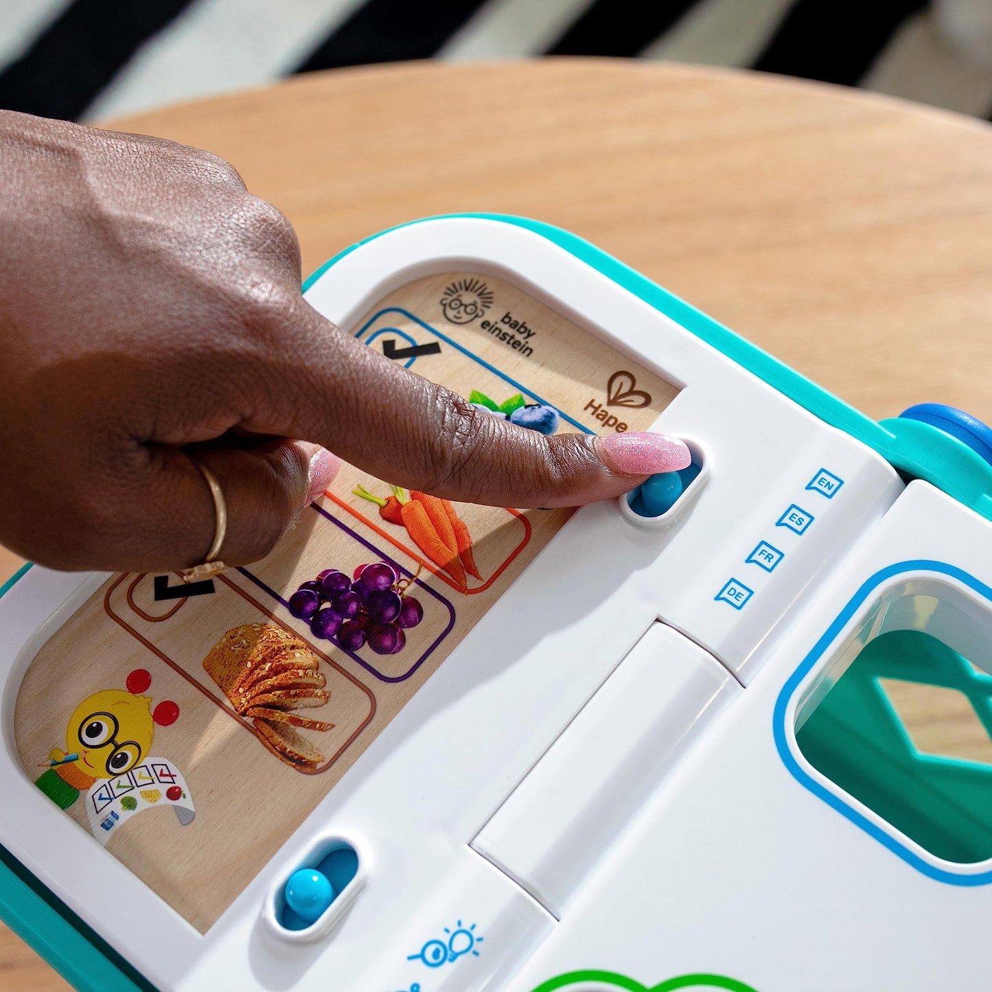 Baby Einstein + Hape Magic Touch Toy Shopping Basket