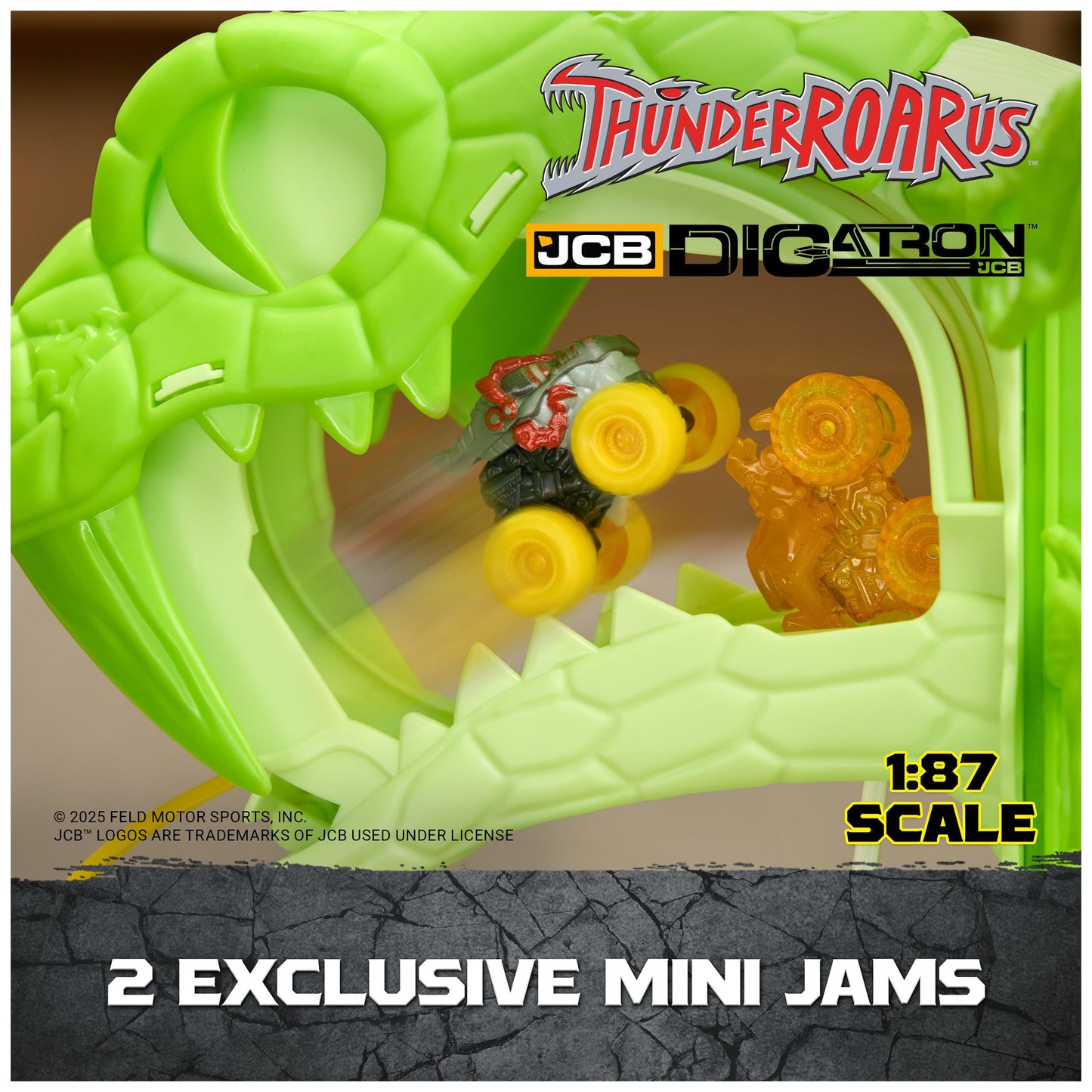 Monster Jam Mini Cobra Booster Playset