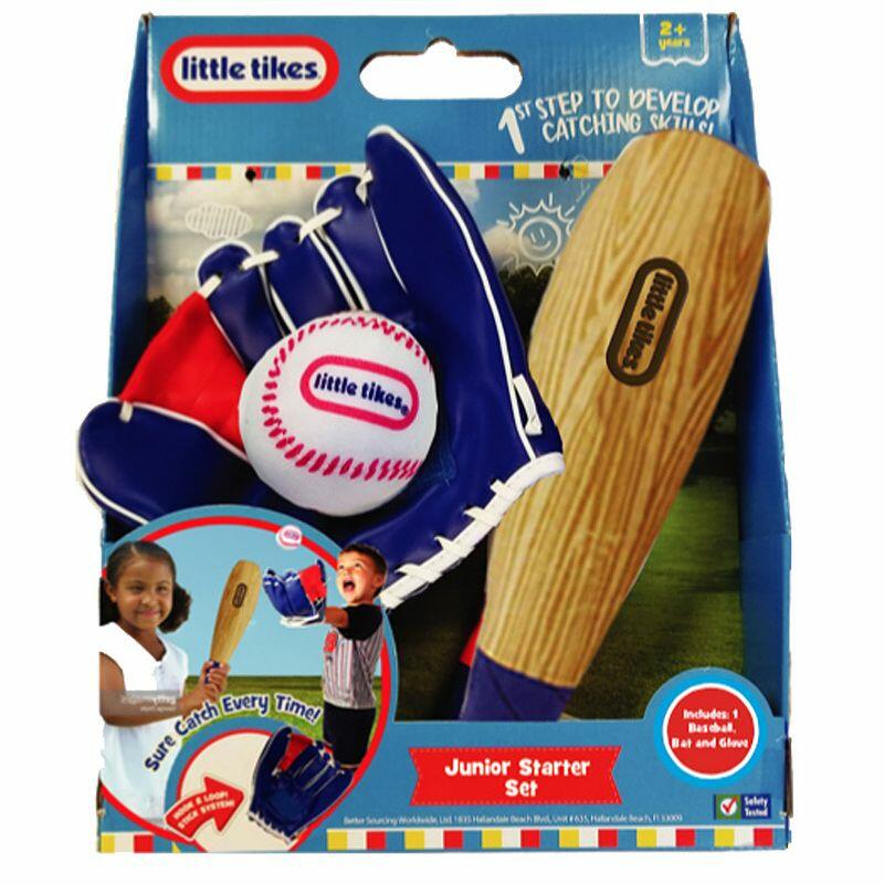 Little Tikes Junior Toy Baseball Starter Set - 3pc