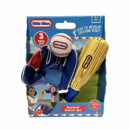 Little Tikes Junior Toy Baseball Starter Set - 3pc