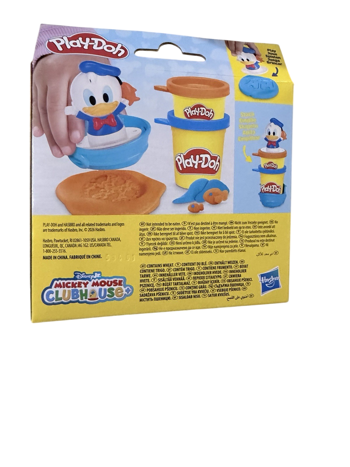 Play-Doh Disney Junior Mickey Mouse Clubhouse Stamp & Go Donald Duck 2+