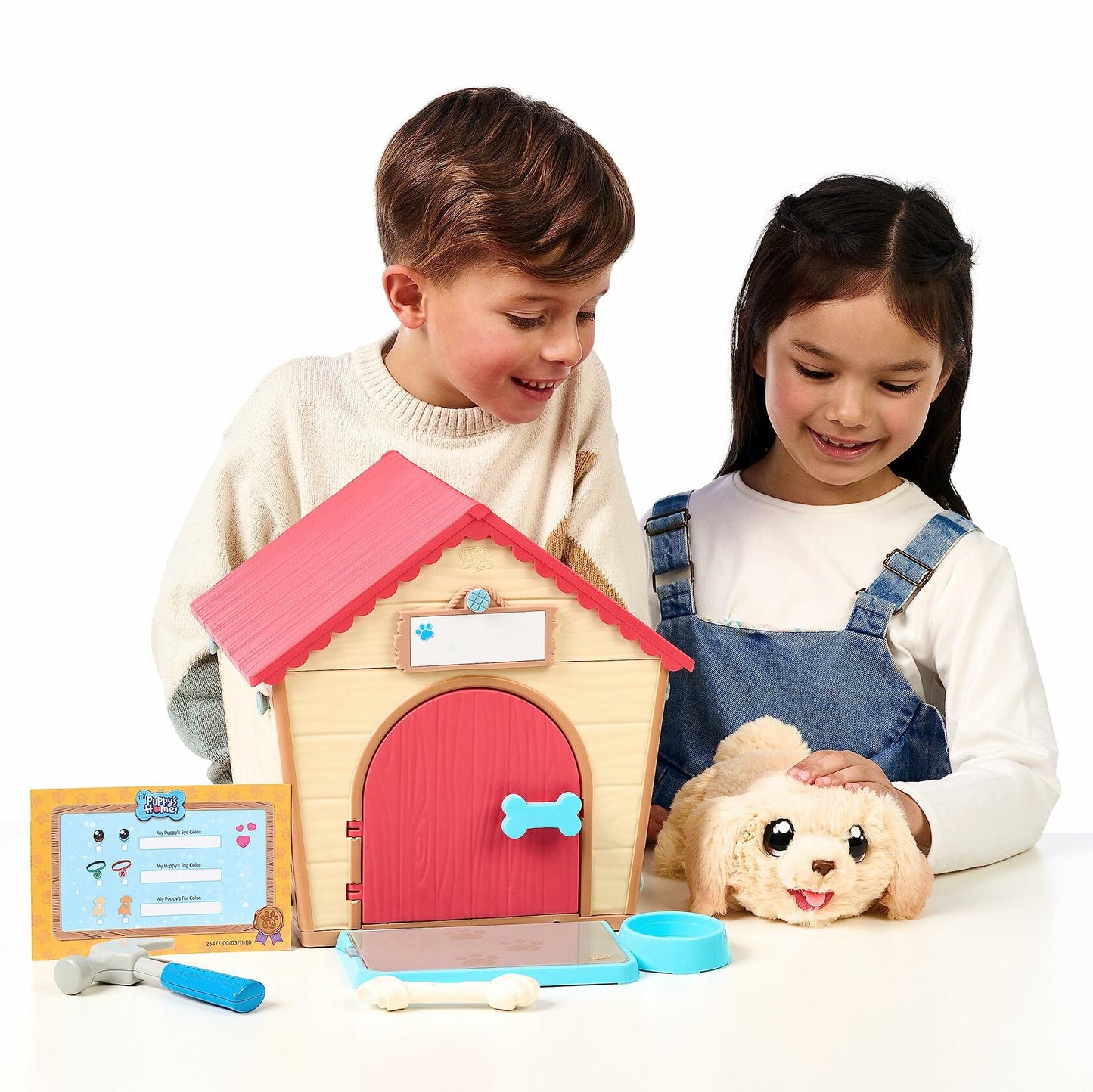 Little Live Pets My Puppy's Home Interactive Puppy and Kennel, 25+ Sounds and Reactions, Ages 5+