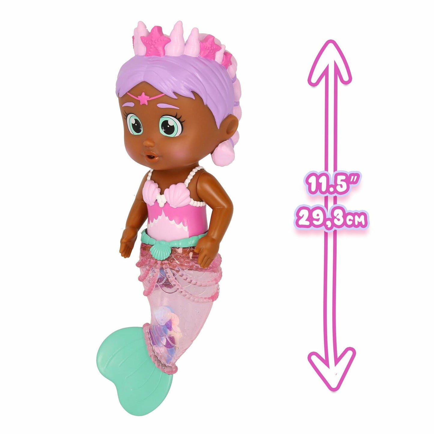 IMC Toys Bloopies Mermaids Shimmer Tail Lexie - Water Toy with Shimmer Mermaid Tail, for Girls and Kids 18M and up