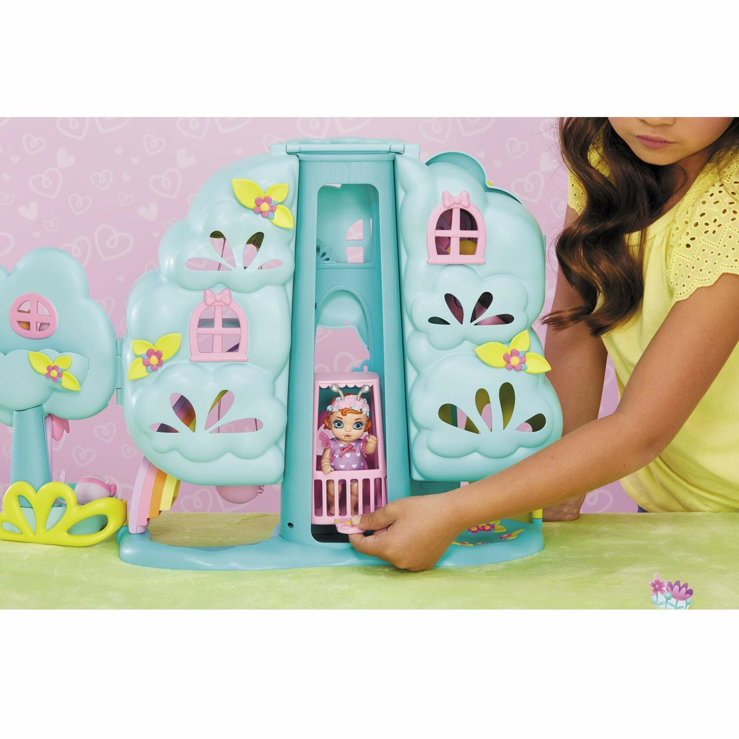 BABY born Surprise Treehouse Playset with 20+ Surprises and Exclusive Doll