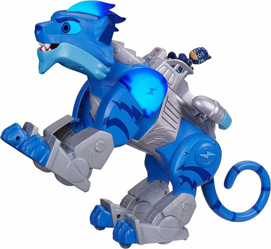 PJ Masks Animal Power Charge and Roar Power Cat, Interactive Toys with Lights and Sounds