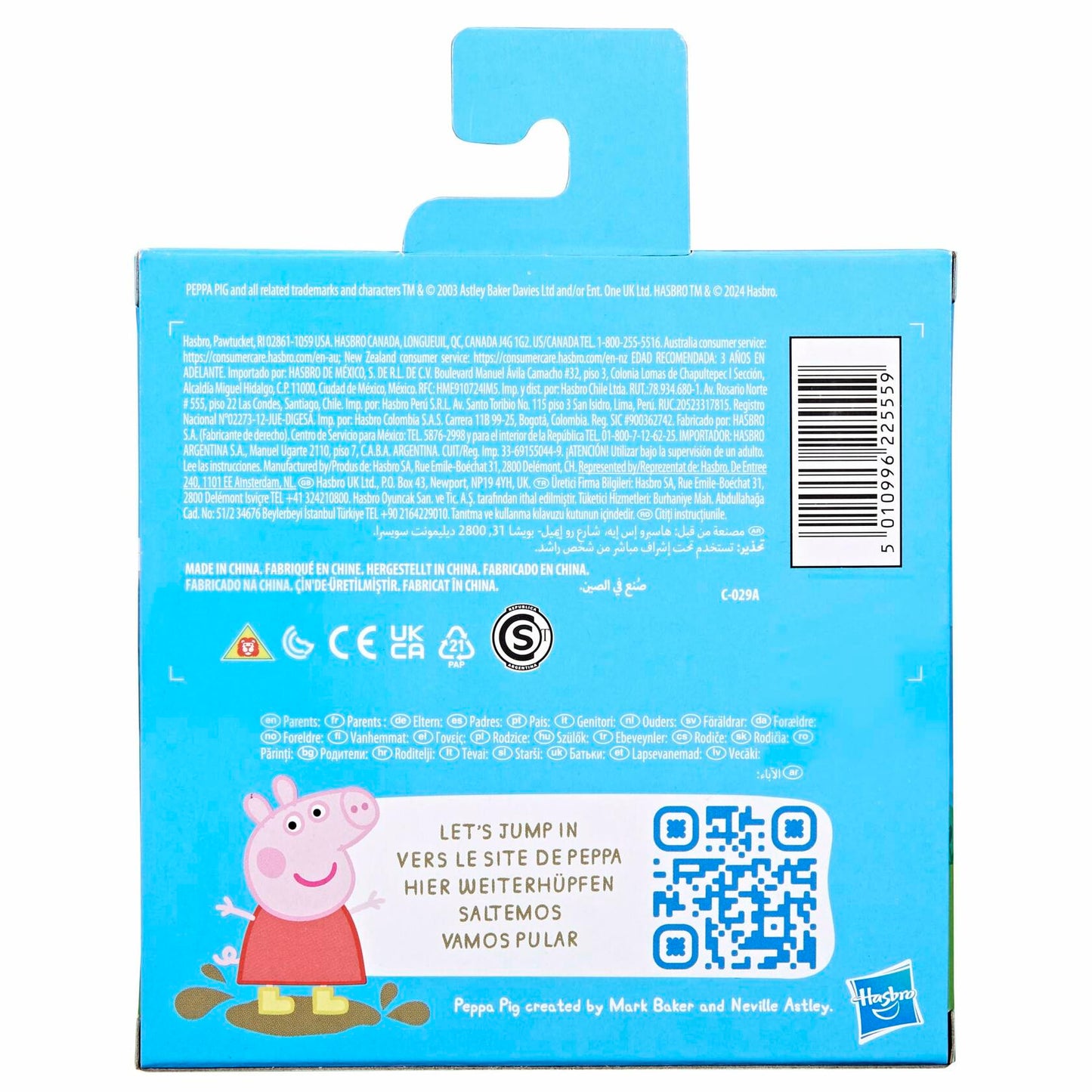 Peppa Pig Best Friends Toys, Emily Elephant & Freddy Fox Dolls