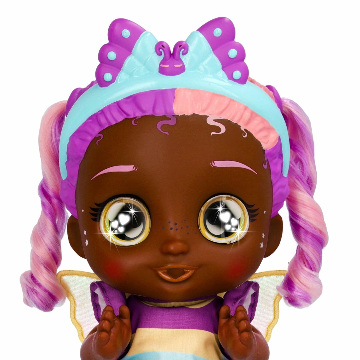 Cry Babies Emma's Morning Routine Interactive 13.6" Baby Doll with 25+ Baby Sounds and Interactive Accessories