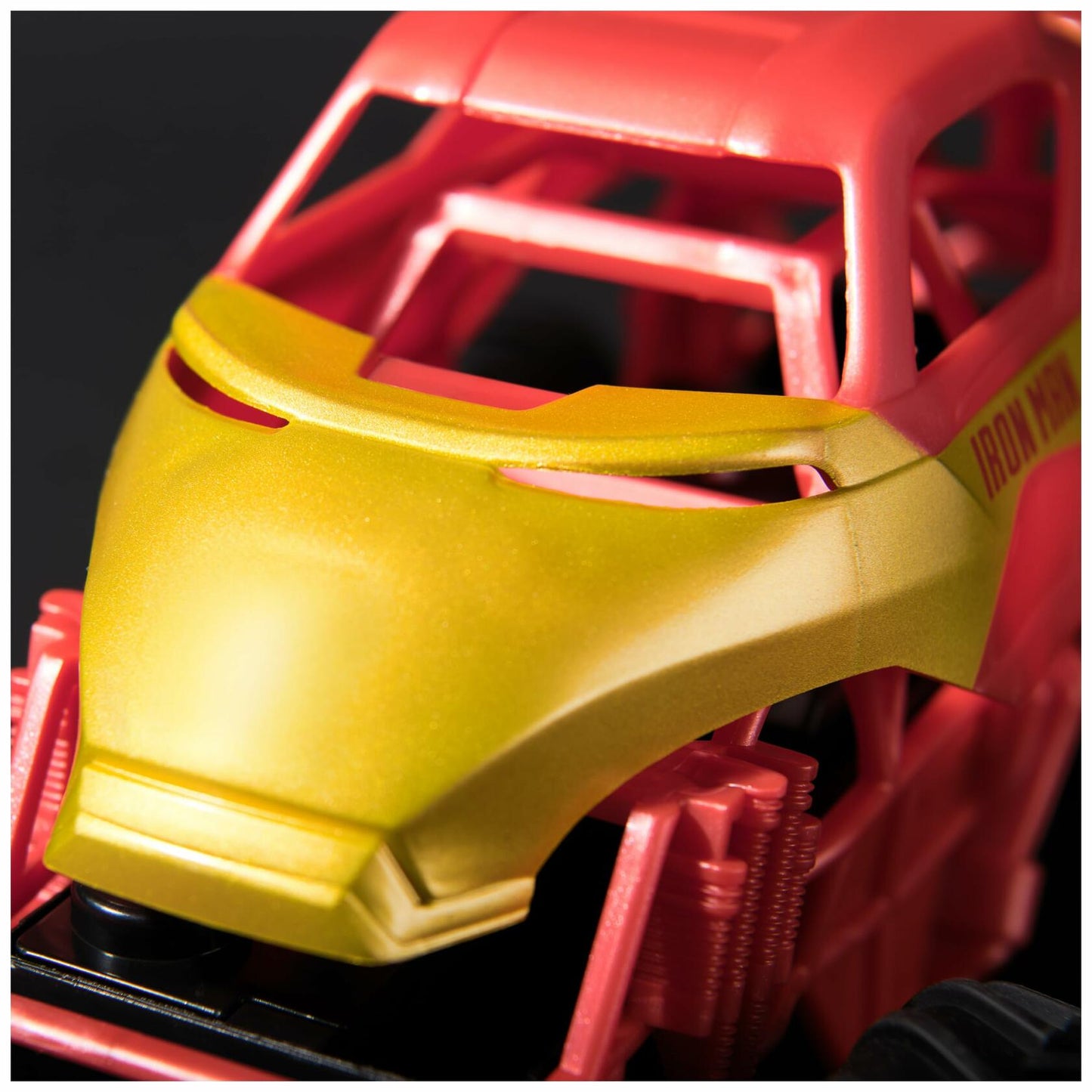 Monster Jam, Marvel Iron Man RC Monster Truck, 1:24 Scale, Kids Toys for Boys and Girls Ages 3 and up