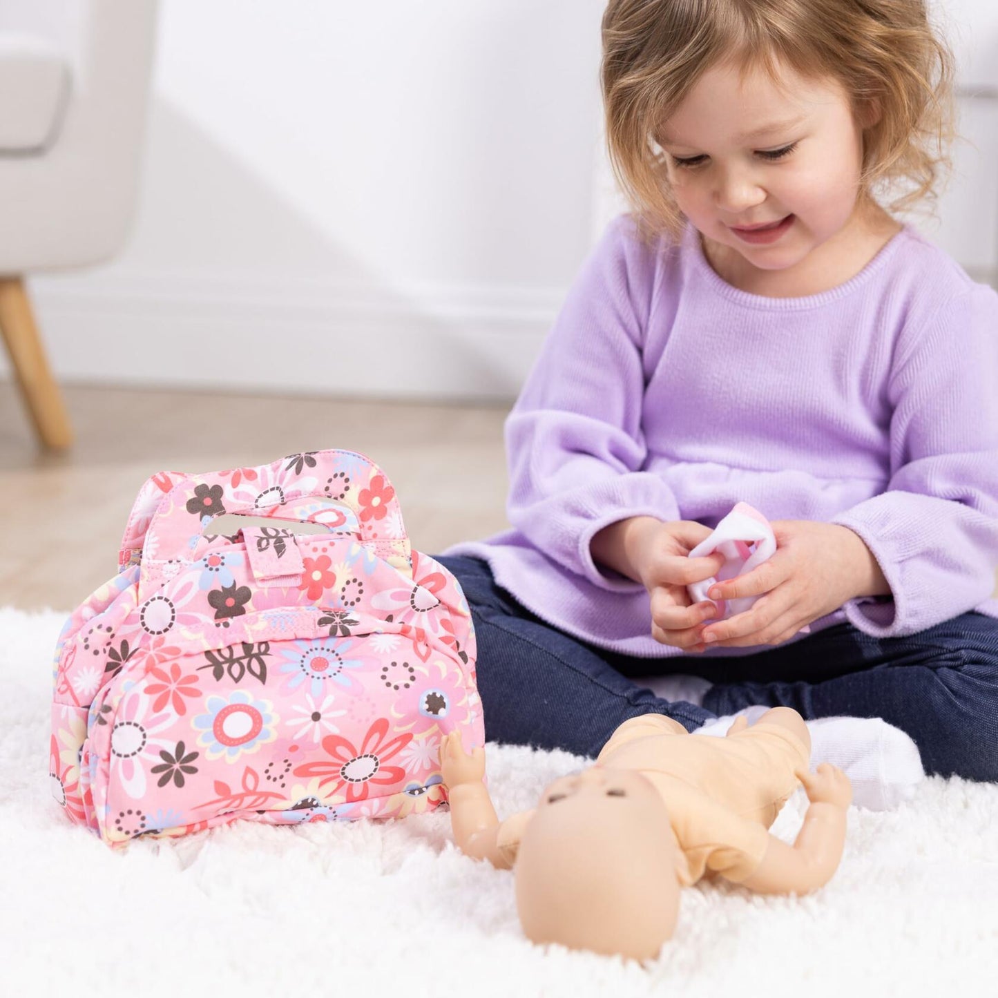 Melissa & Doug Mine to Love Doll Diaper Changing Set With Accessories (7 pcs)