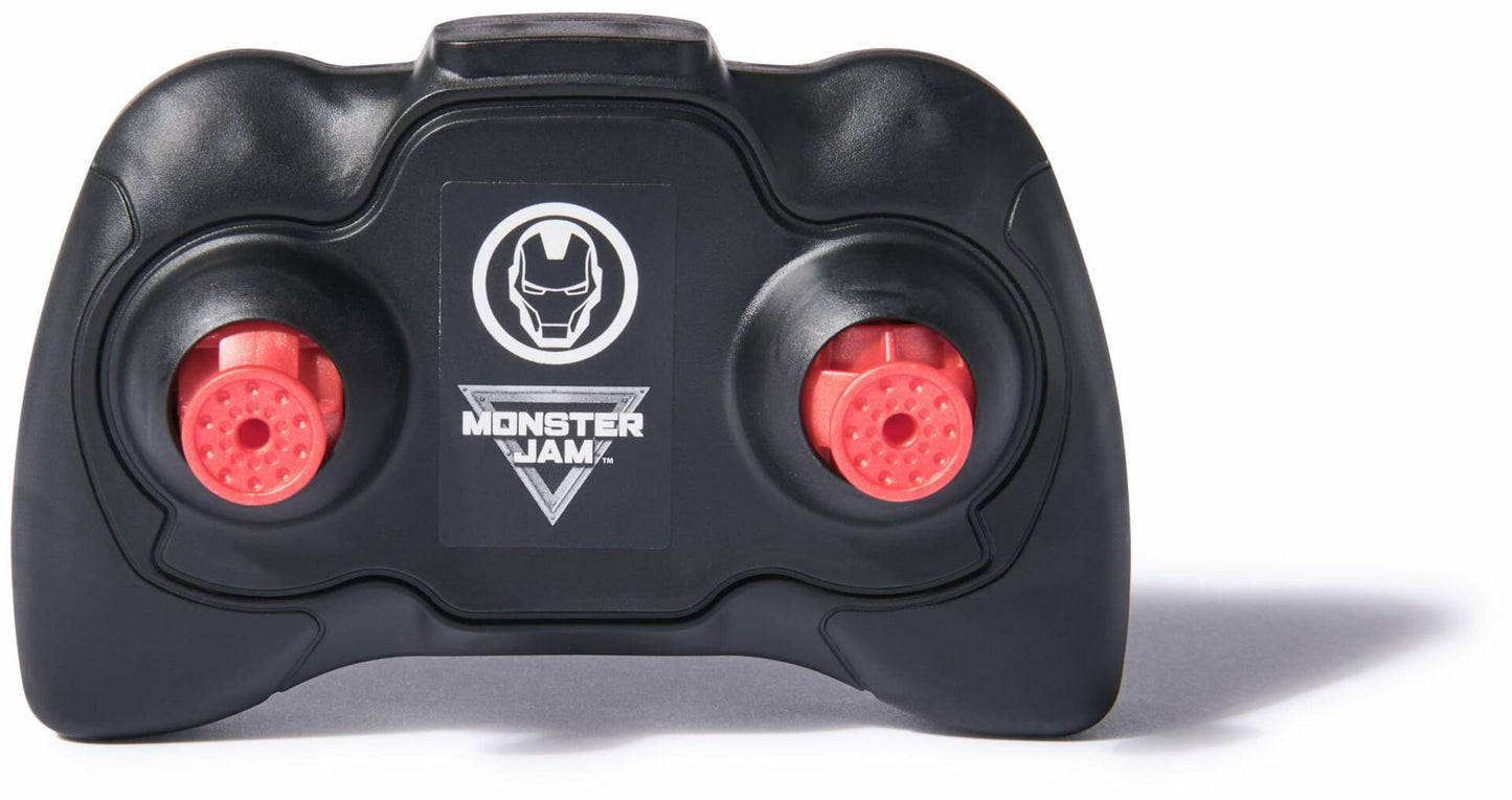 Monster Jam, Marvel Iron Man RC Monster Truck, 1:24 Scale, Kids Toys for Boys and Girls Ages 3 and up